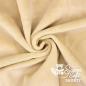 Preview: Plüschstoff Shorty uni 75x100cm beige creme – Kullaloo